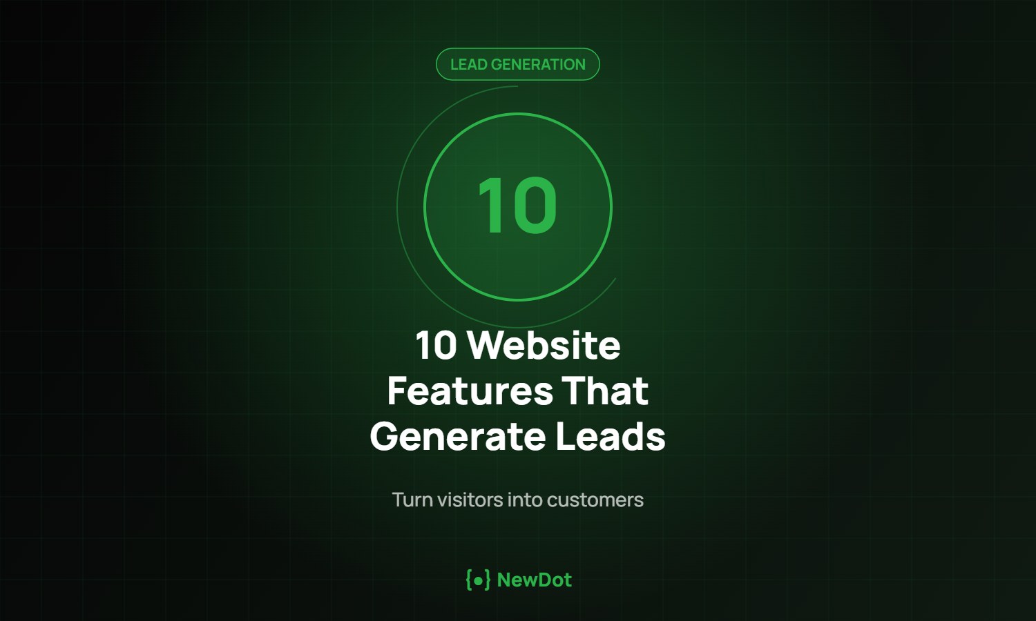 Business website features that generate leads