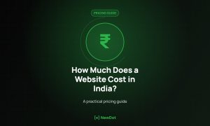 Website development cost in India pricing guide