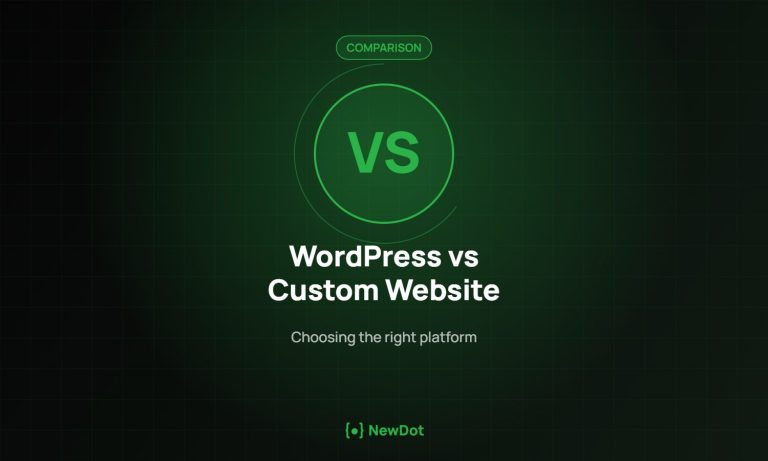 WordPress vs custom website comparison